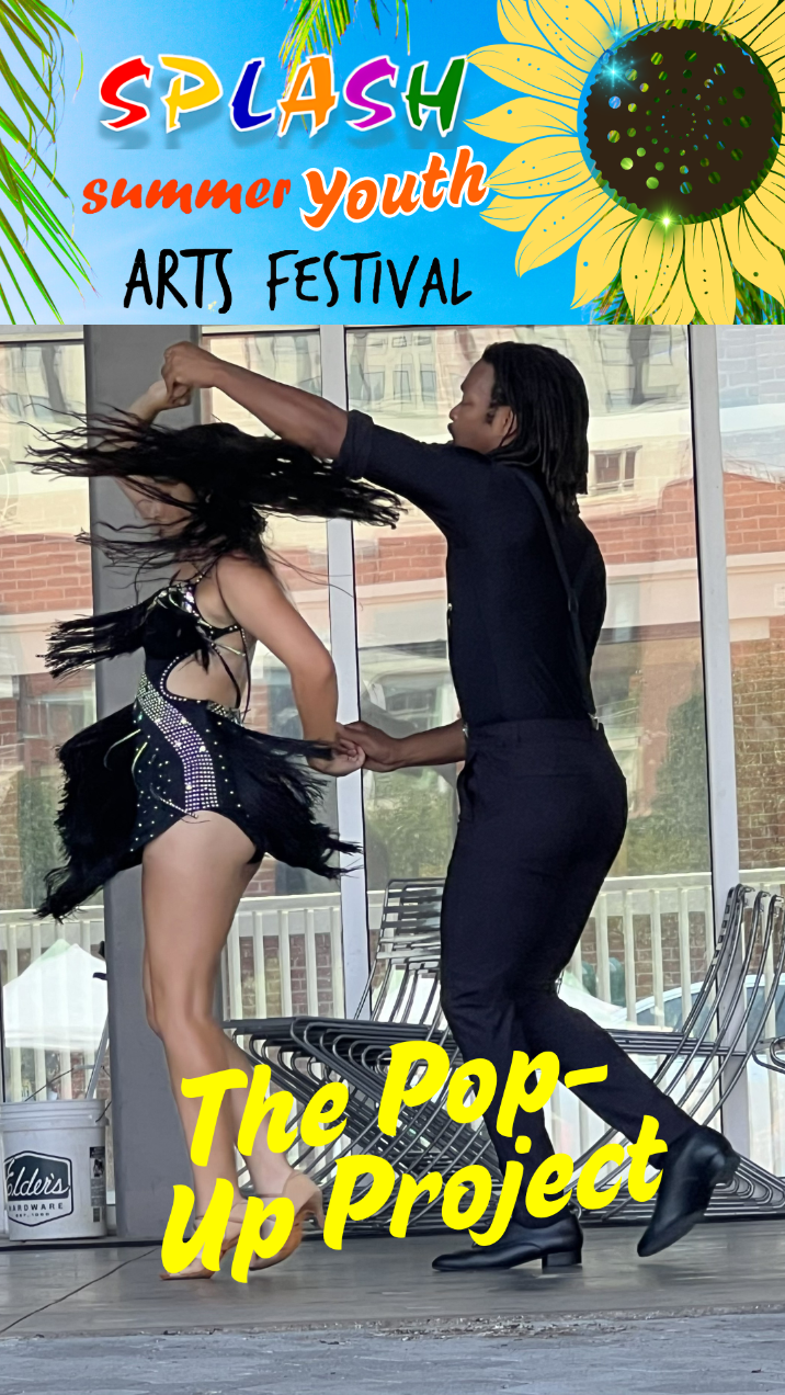 Dancers performing at the SPLASH Summer Youth Arts Festival Chattanooga