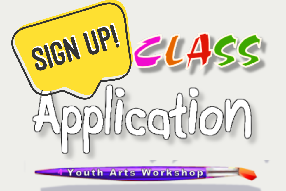 SIGN UP APPLICATION FOR SPLASH art classes