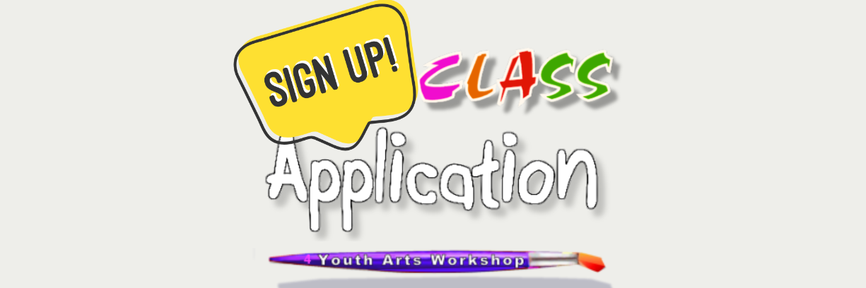 student art class sign up form