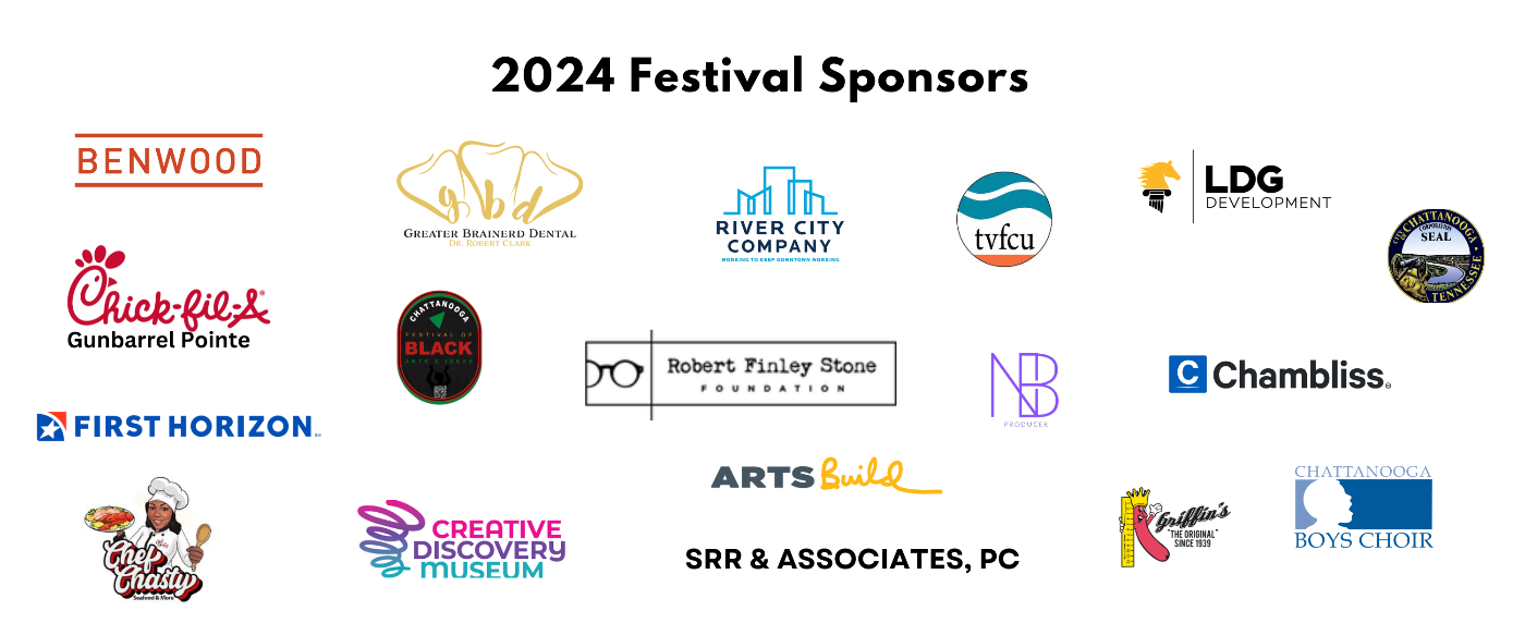 logos of festival sponsors